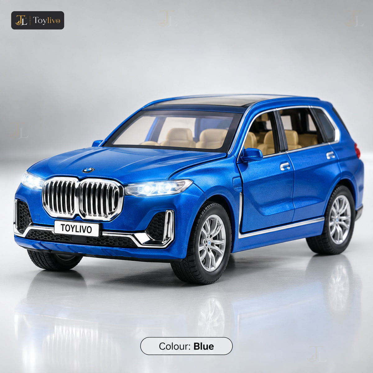 1:24 Die-Cast BMW X7 SUV Model – blue