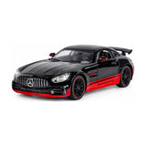 1:24 Die-Cast Mercedes AMG GT Sports Car – black red