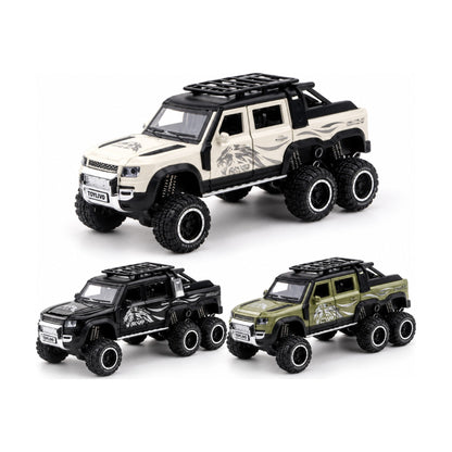 1:24 Die-Cast 6x6 Off-Road SUV – all colours