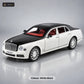 1:24 Die-Cast Luxury Sedan – white black