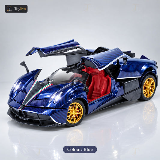 1:24 Die-Cast Pagani Style Hypercar – blue