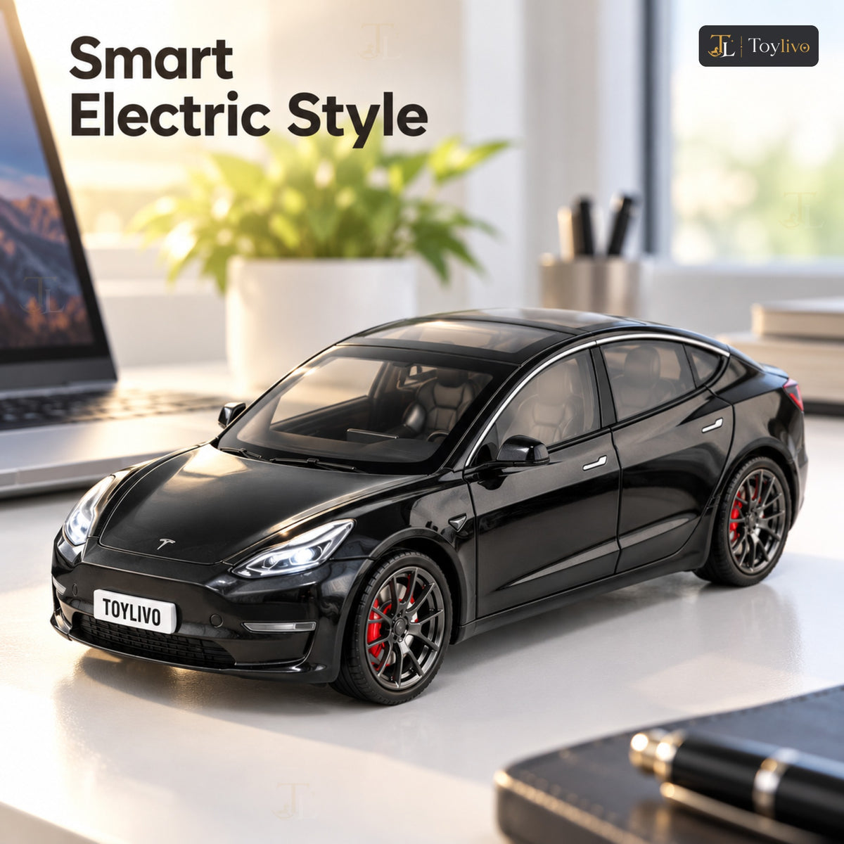 1:24 Die-Cast Tesla Model 3 – features