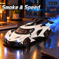 1:24 Die-Cast Hypercar with Smoke Effect – features