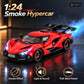 1:24 Die-Cast Hypercar with Smoke Effect – features