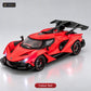 1:24 Die-Cast Hypercar with Smoke Effect – red