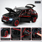1:24 die-cast luxury coupé-SUV model – black – Details and close-ups