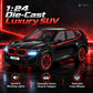 1:24 die-cast luxury coupé-SUV model – black – Benefits