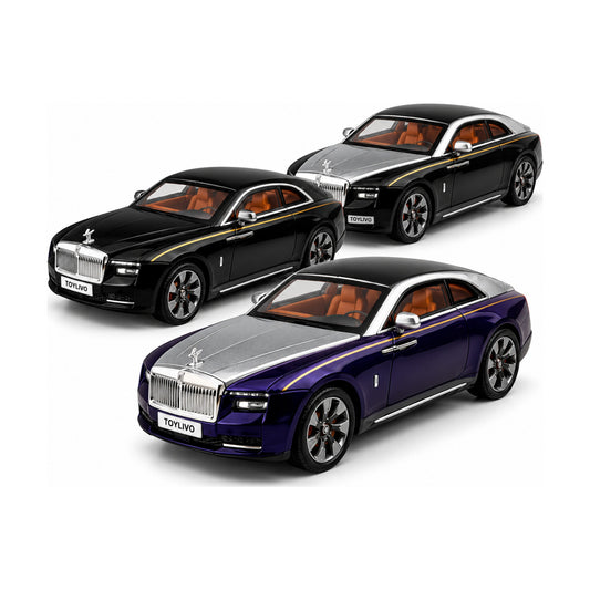 1:24 Die-Cast Rolls Royce Luxury Car Model – all colours