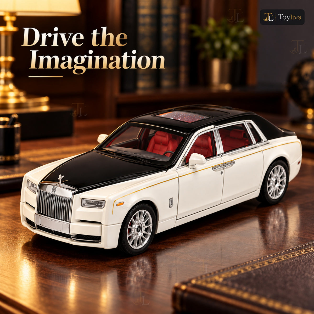 1:18 die-cast Rolls Royce luxury car model – features