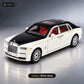 1:18 die-cast Rolls Royce luxury car model – white black