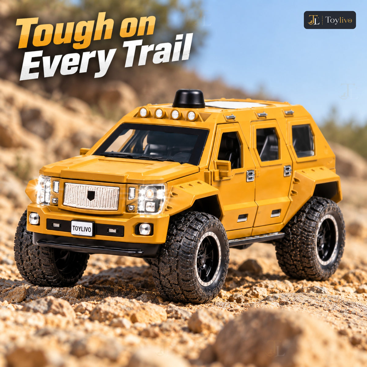 1:24 Die-Cast Armoured Off-Road SUV – features