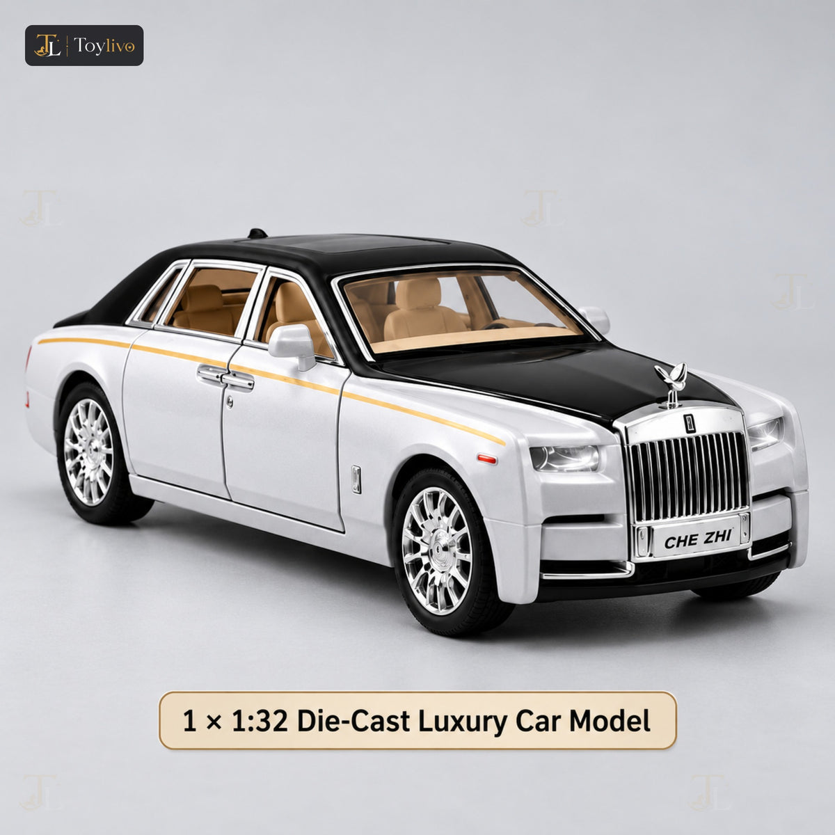 1:32 die-cast Rolls Royce luxury car – features