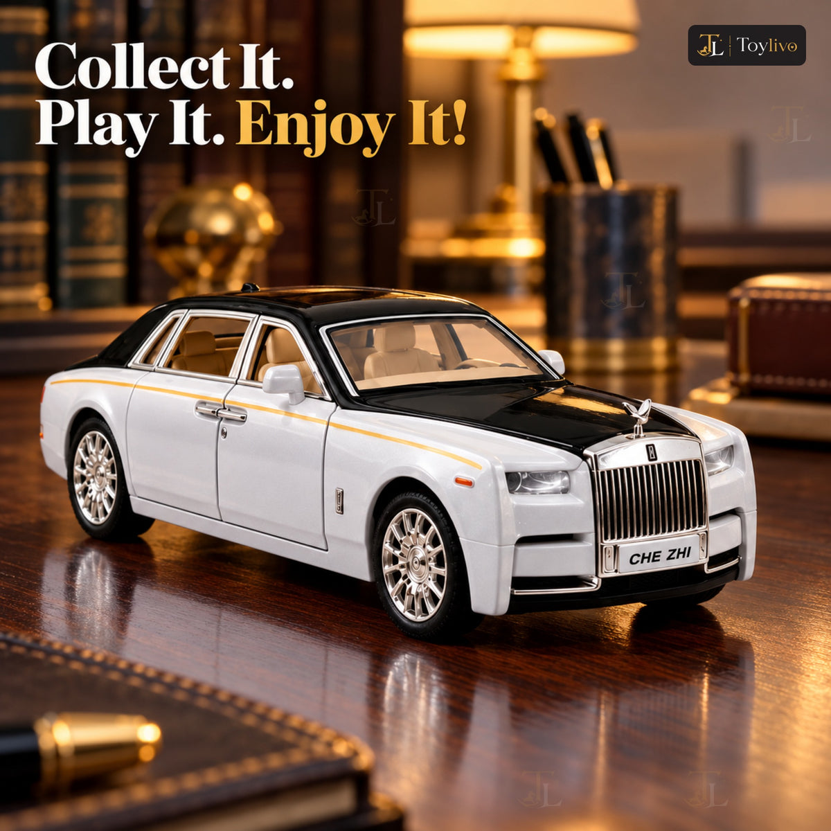 1:32 die-cast Rolls Royce luxury car – features