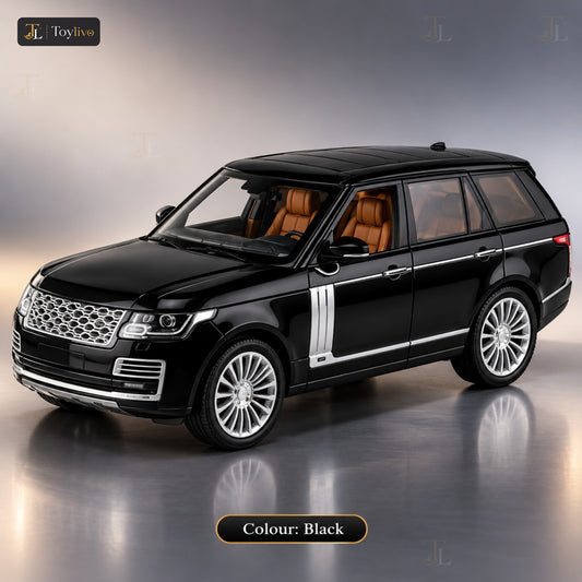 1:18 die-cast Range Rover SUV model – black