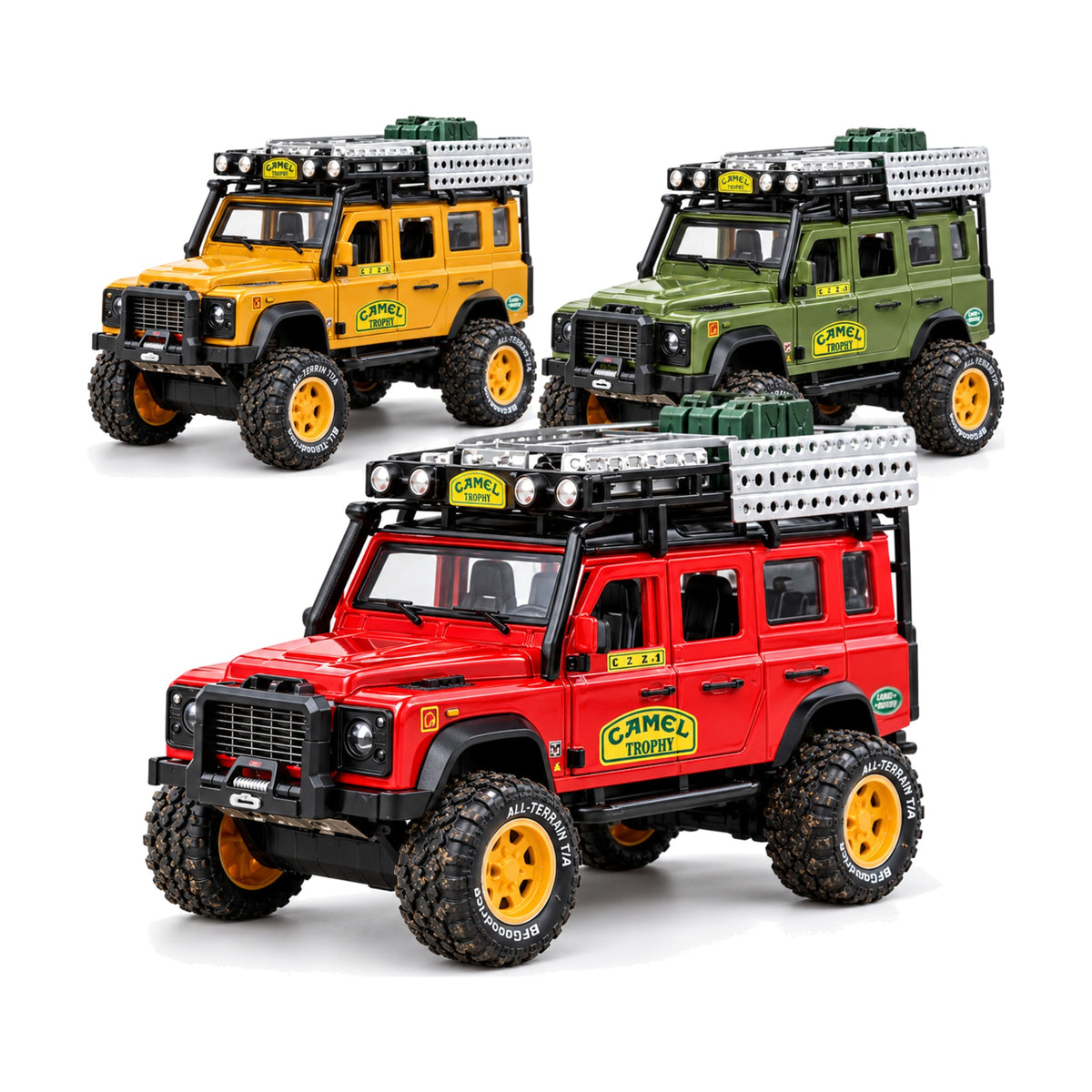 1:24 die-cast off-road expedition vehicle – all colours – Main image