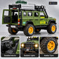 1:24 die-cast off-road expedition vehicle – green – Details and close-ups