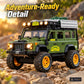 1:24 die-cast off-road expedition vehicle – green – Lifestyle