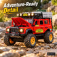 1:24 die-cast off-road expedition vehicle – red – Lifestyle