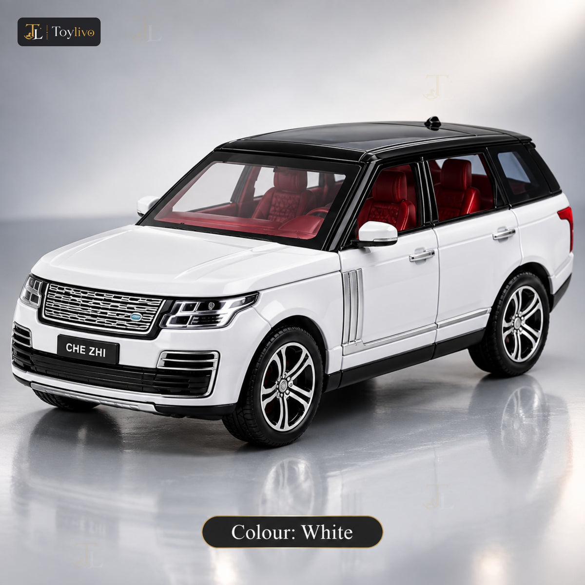 1:32 die-cast Range Rover SUV model – white