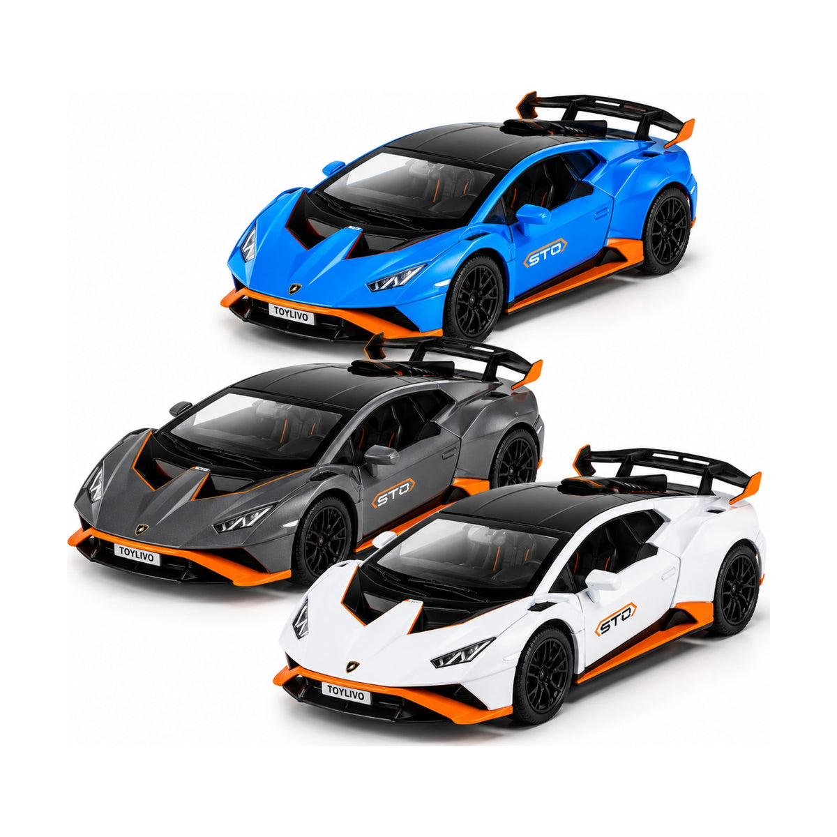 1:24 Die-Cast Huracan Style Sports Car – all colours