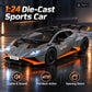 1:24 Die-Cast Huracan Style Sports Car – features
