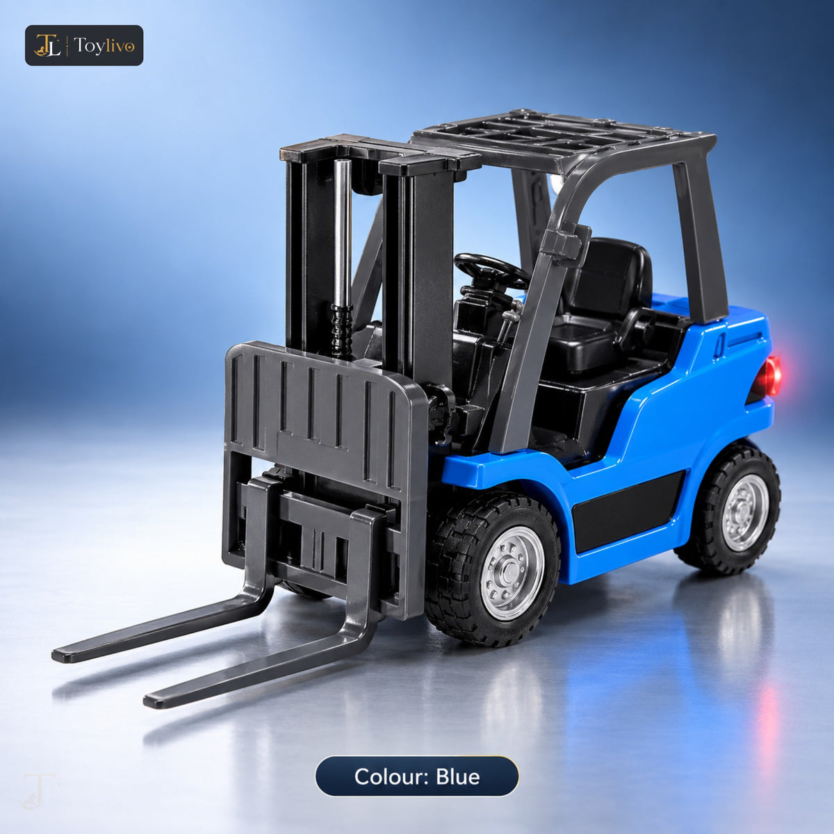 2.4GHz Remote Control Mini Forklift – blue