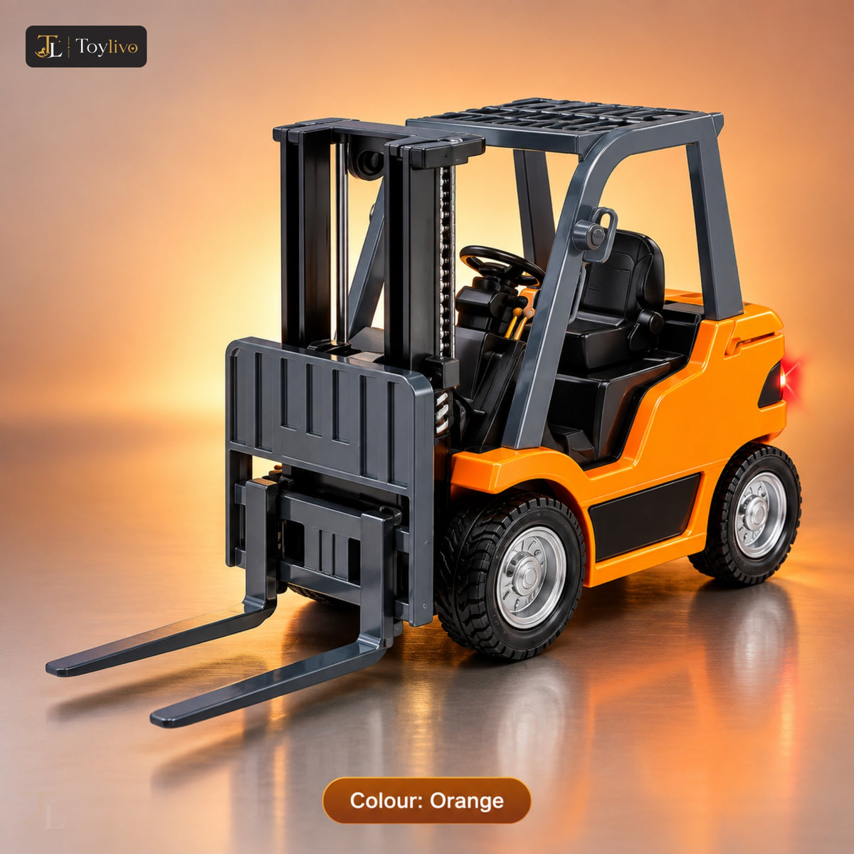 2.4GHz Remote Control Mini Forklift – orange