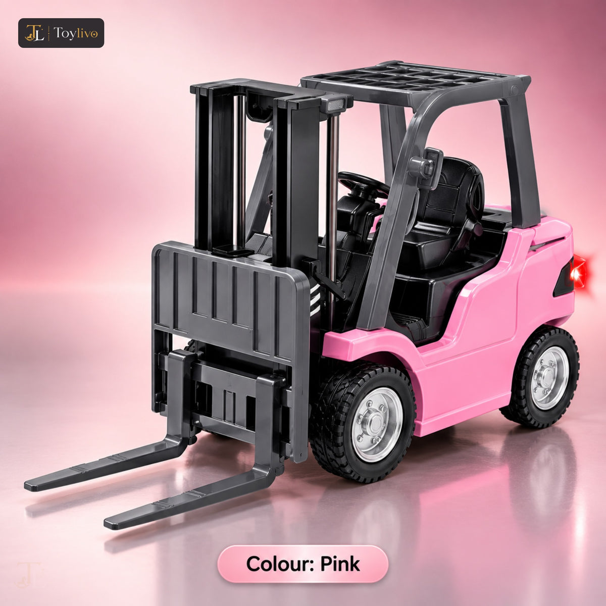 2.4GHz Remote Control Mini Forklift – pink
