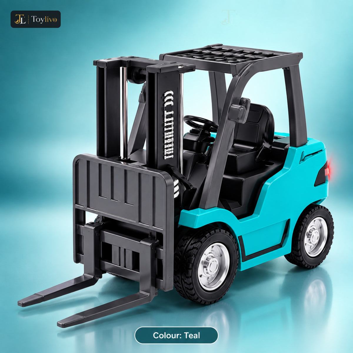 2.4GHz Remote Control Mini Forklift – teal