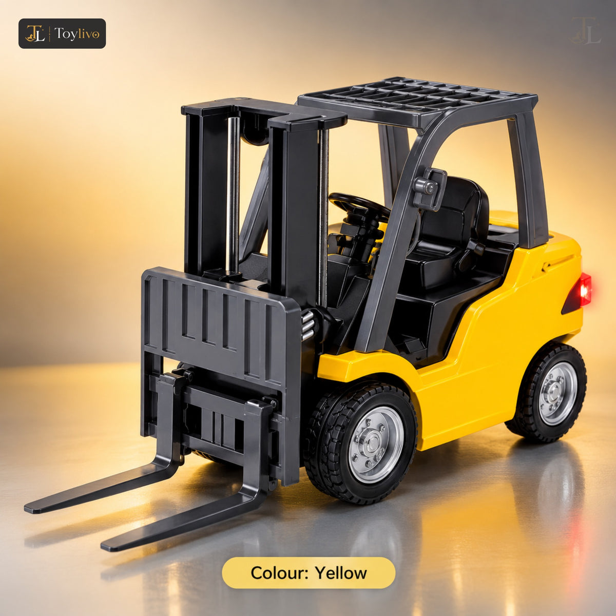 2.4GHz Remote Control Mini Forklift – yellow
