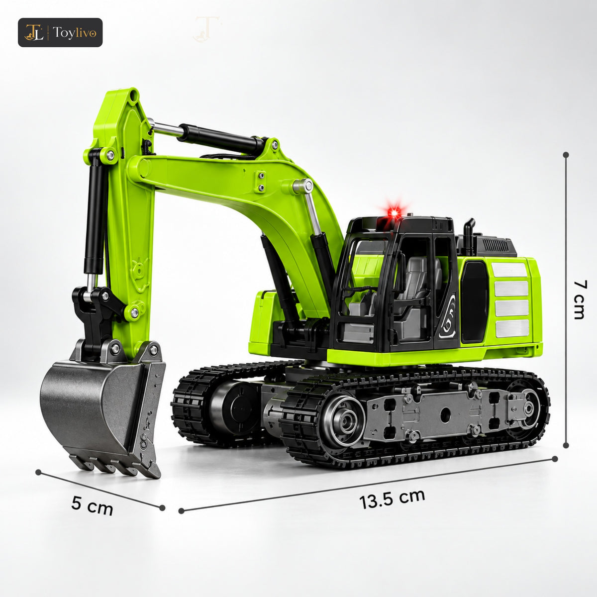 2.4GHz Remote Control Mini Excavator – features