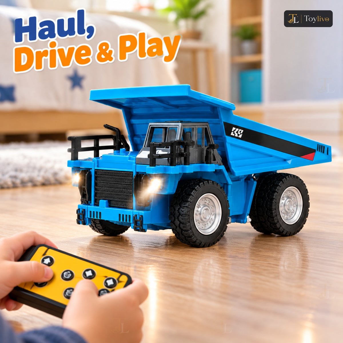 2.4GHz Remote Control Mini Dump Truck – features