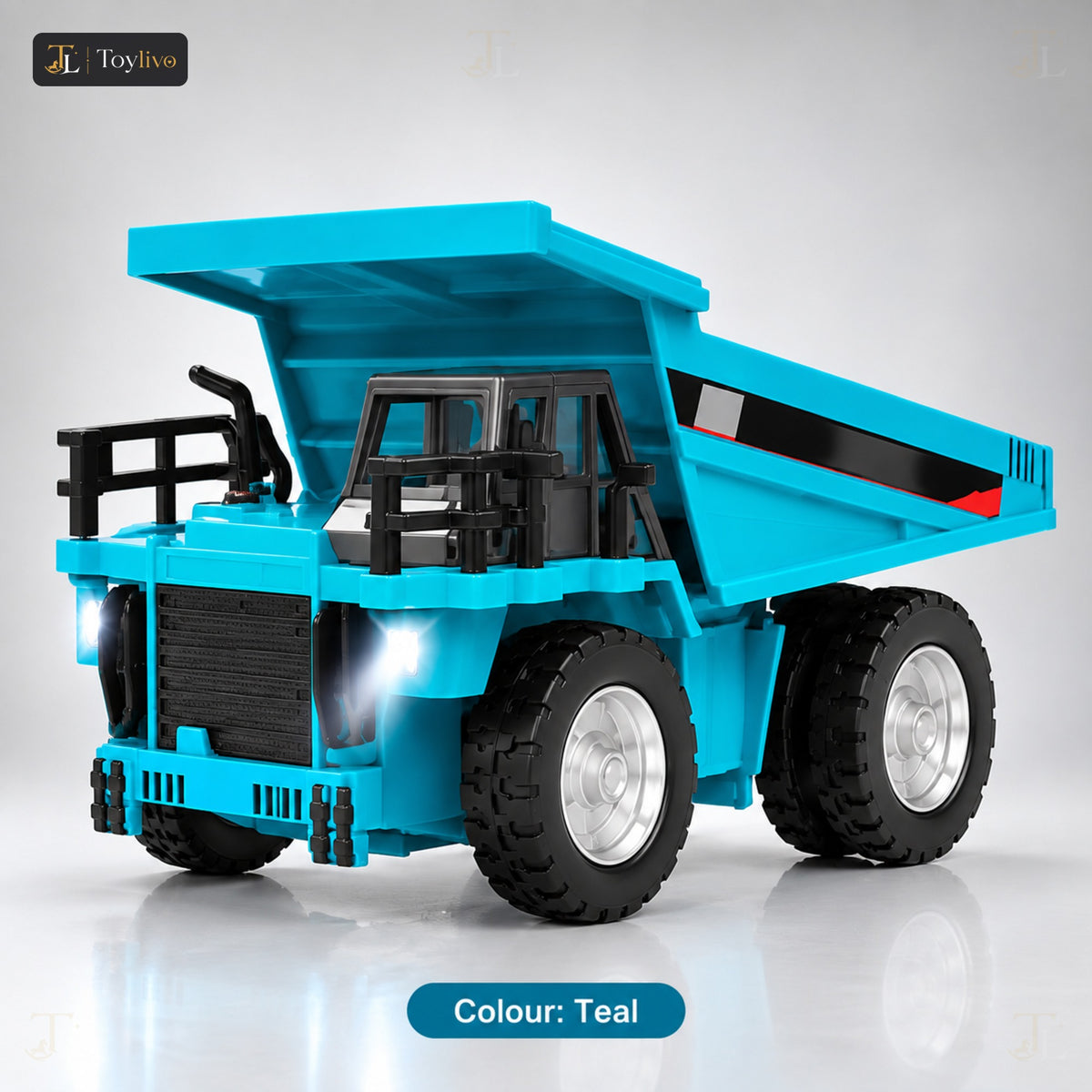 2.4GHz Remote Control Mini Dump Truck – teal