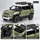 1:32 die-cast off-road SUV model – green – Details and close-ups