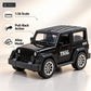 1:36 die-cast pull-back off-road model – black – Key features