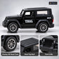 1:36 die-cast pull-back off-road model – black – Details and close-ups