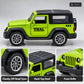 1:36 die-cast pull-back off-road model – green – Details and close-ups