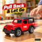 1:36 die-cast pull-back off-road model – red – Lifestyle
