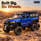 1:32 die-cast 6x6 off-road pickup truck model – features