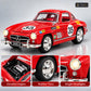 1:32 die-cast 300SL classic racing car model – features