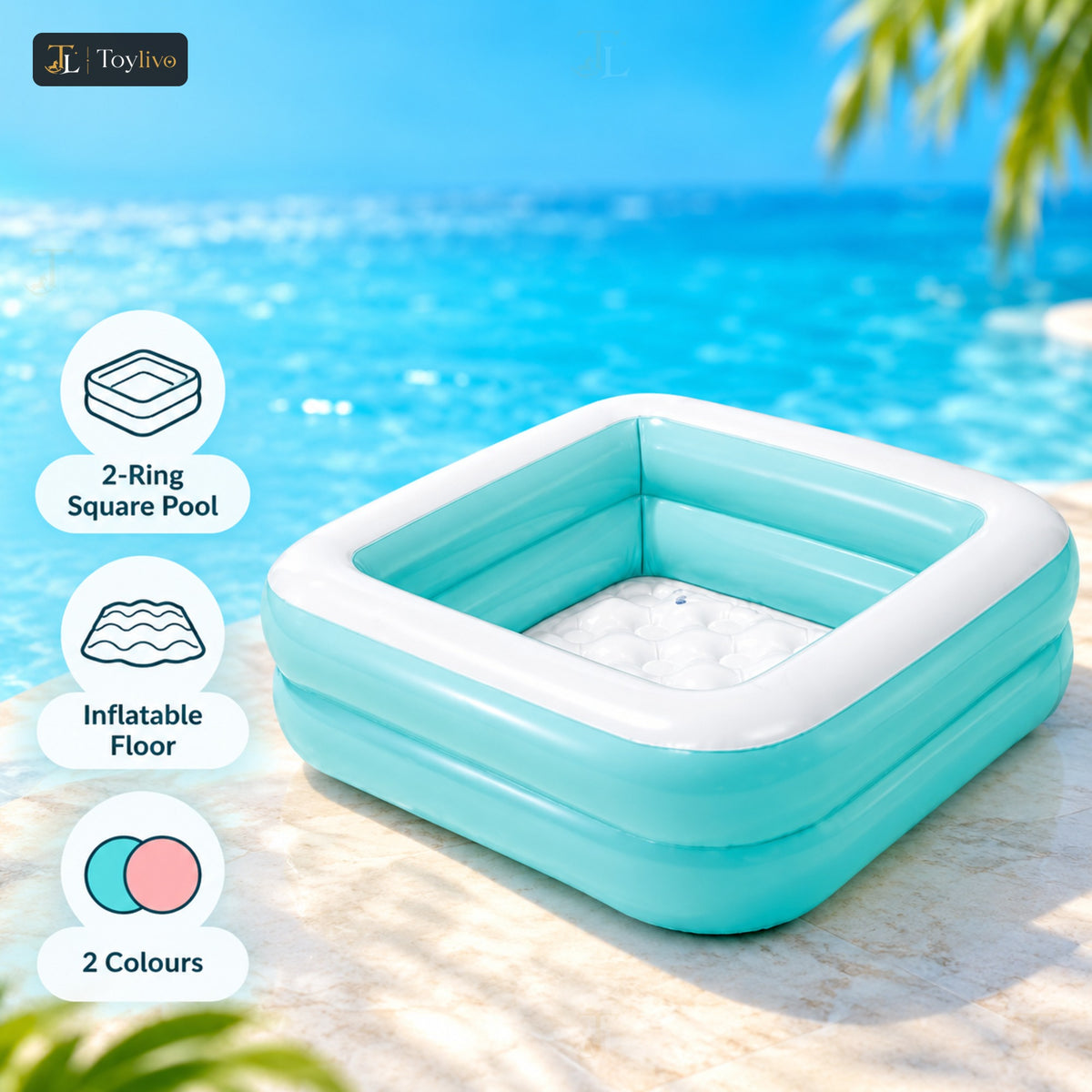 Intex Square Baby Pool – features