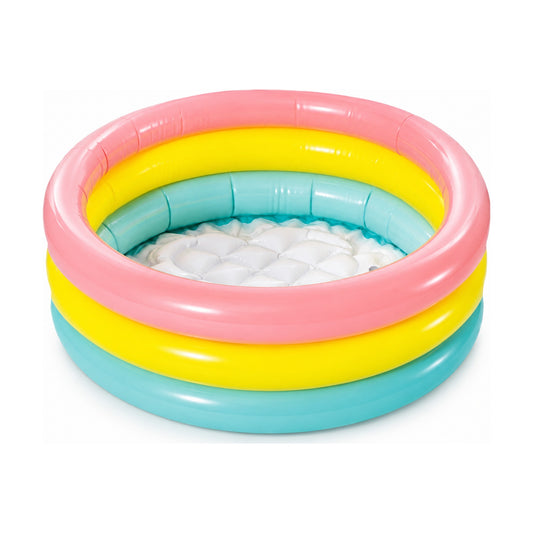 Intex Sunset Glow 3-Ring Baby Pool (Small) – all colours