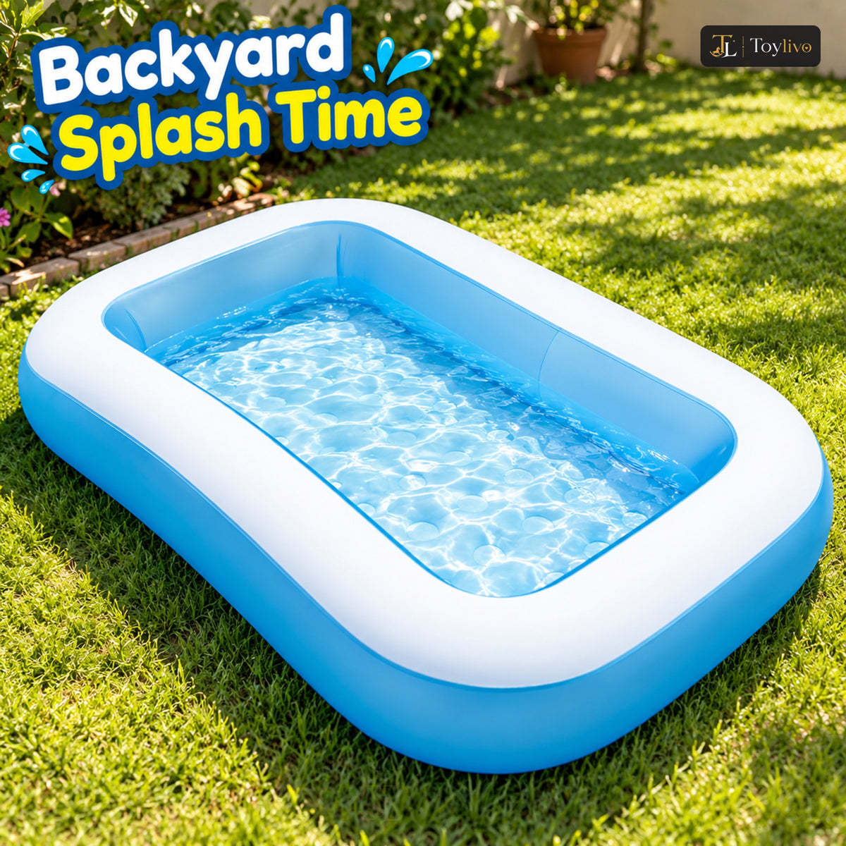 Intex Rectangular Baby Pool – features