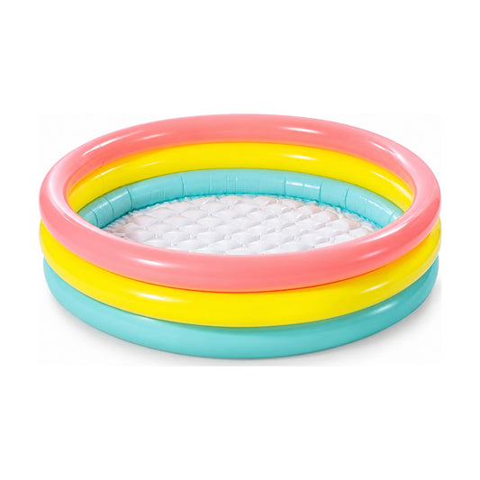 Intex Sunset Glow 3-Ring Baby Pool – all colours