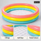 Intex Sunset Glow 3-Ring Baby Pool – features