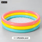 Intex Sunset Glow 3-Ring Baby Pool – features