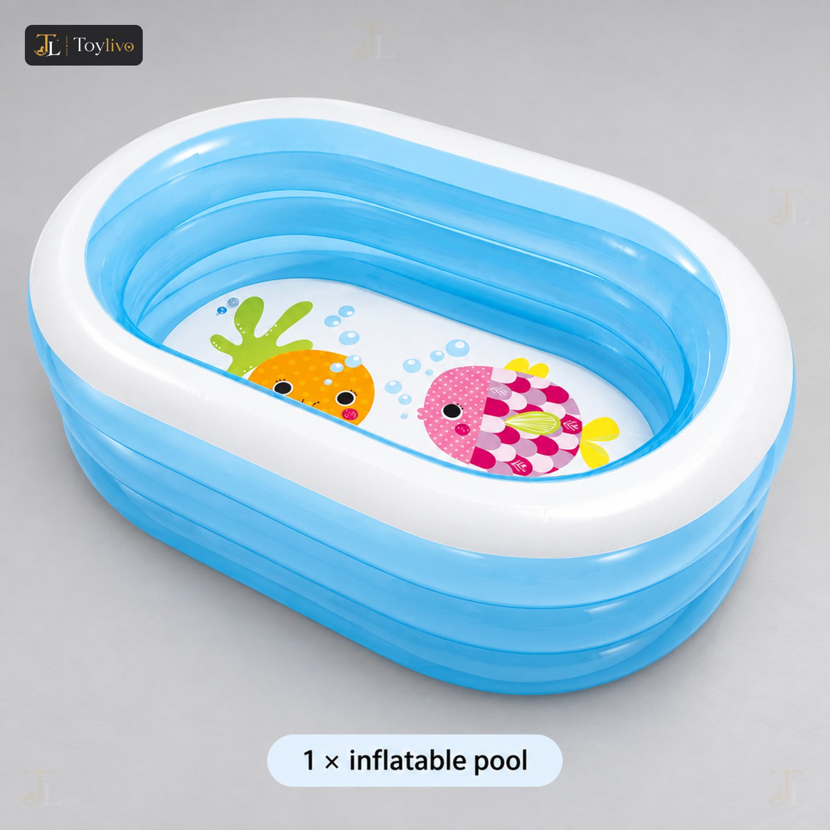 Intex Oval Whale Fun Pool – features