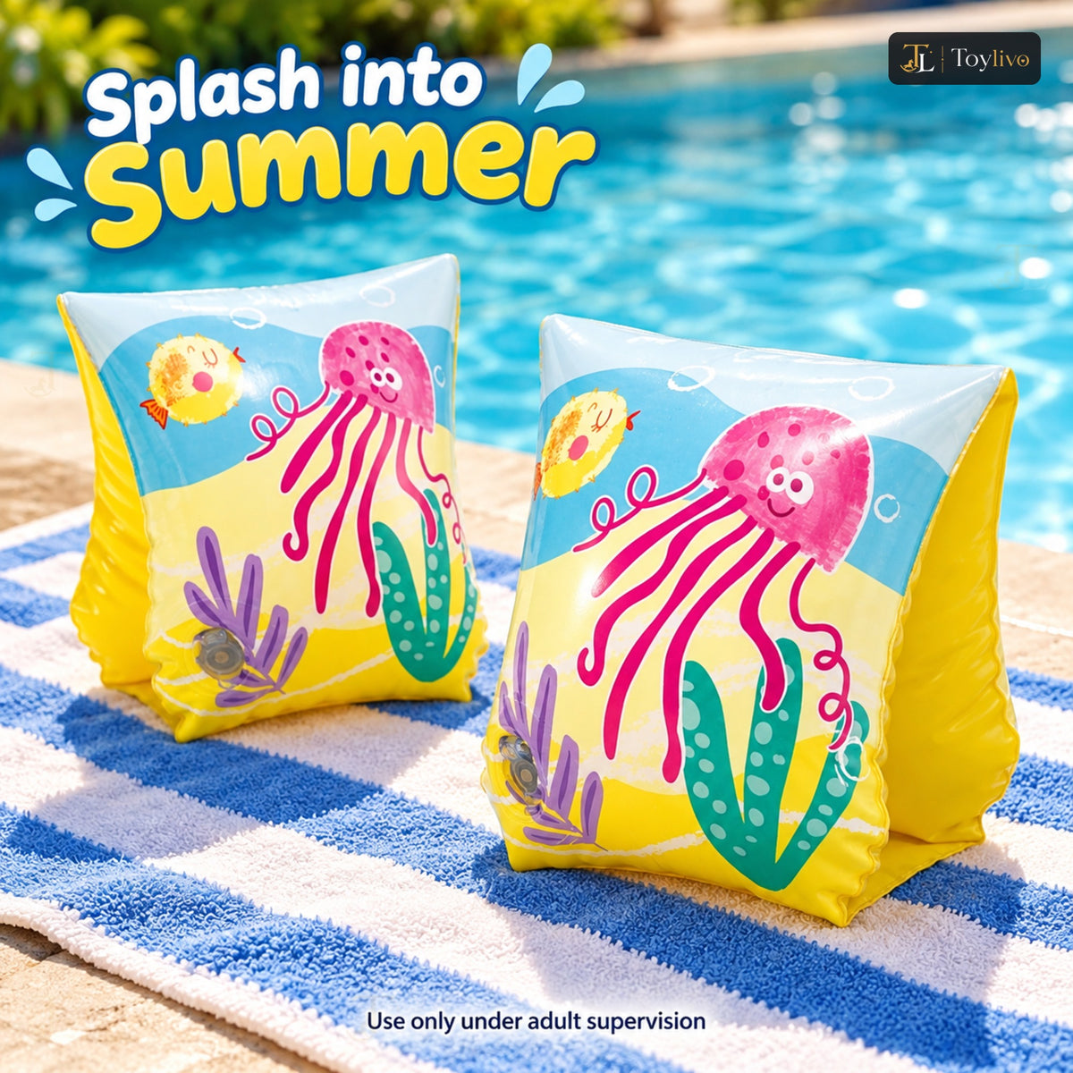 Intex Deluxe Arm Bands for Kids – features