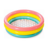 Intex Sunset Glow 3-Ring Baby Pool (Medium) – all colours
