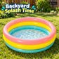 Intex Sunset Glow 3-Ring Baby Pool (Medium) – features